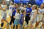 Cheryl Warren-Powers tribute  Wheaton College women's basketball honored fellow alum Cheryl Warren-Powers '95 with a pre-game ceremony. The annual tribute began after her passing in 2012. - Photo By: KEITH NORDSTROM : Wheaton, basketball, Cheryl Warren-Powers